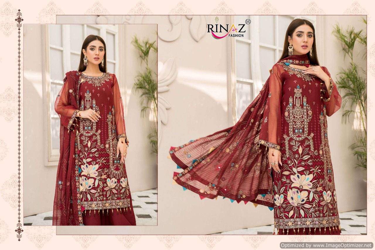 Rinaz Maryams Gold Vol 16 Georgette Wear Pakistani Salwar Suits Ctalog