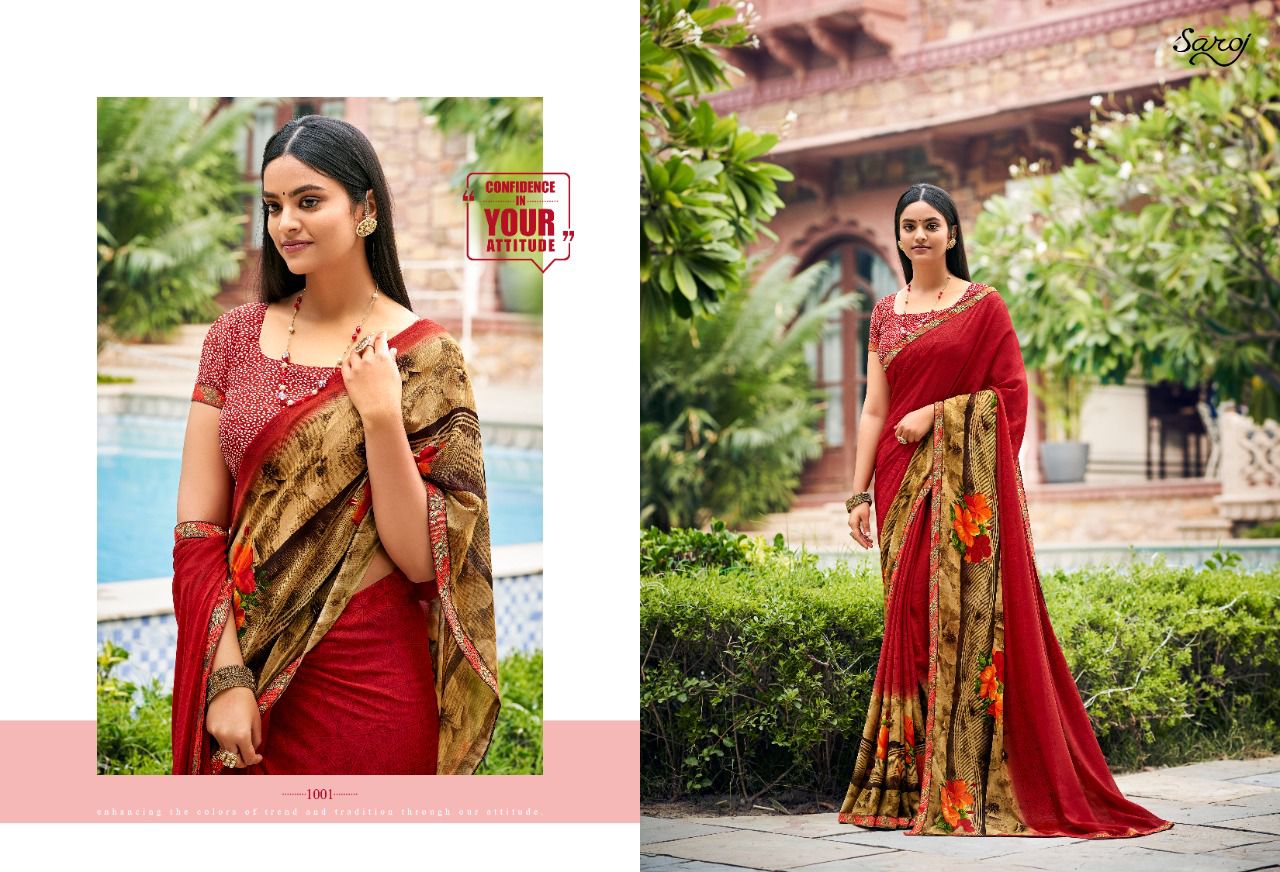 Saroj Jharna Casual Wear Renail Saree  Buy Wholesale Sarees Online Cash On Delivery