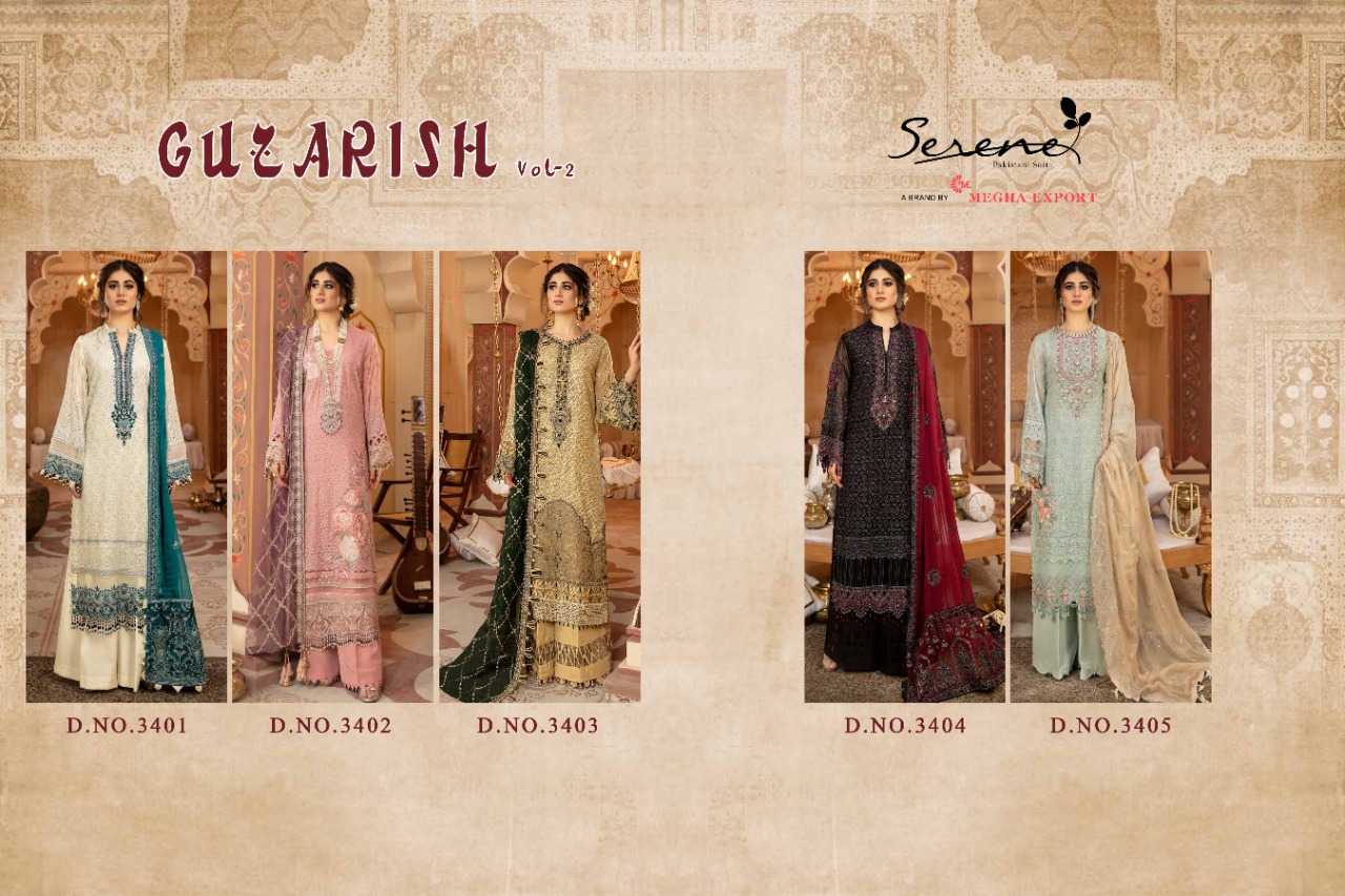 Serene Guzarish  Vol 2 Georgette  Pakistani Salwar Kameez Catalog