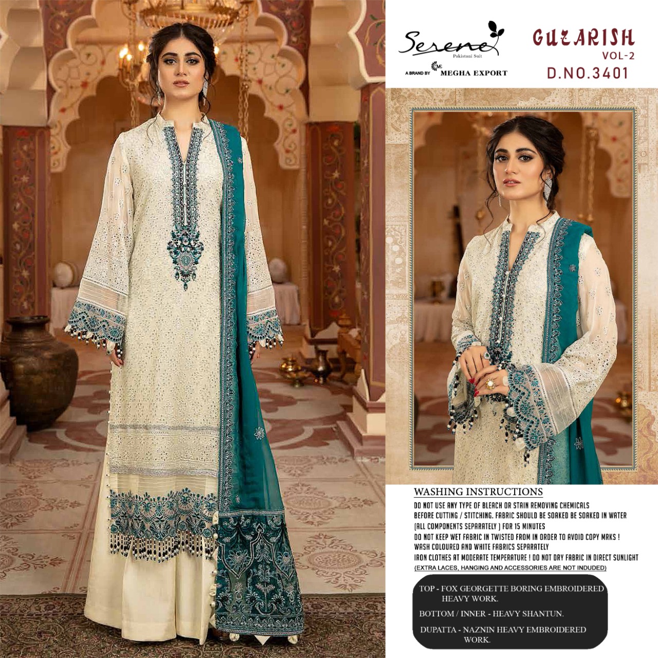 Serene Guzarish  Vol 2 Georgette  Pakistani Salwar Kameez Catalog