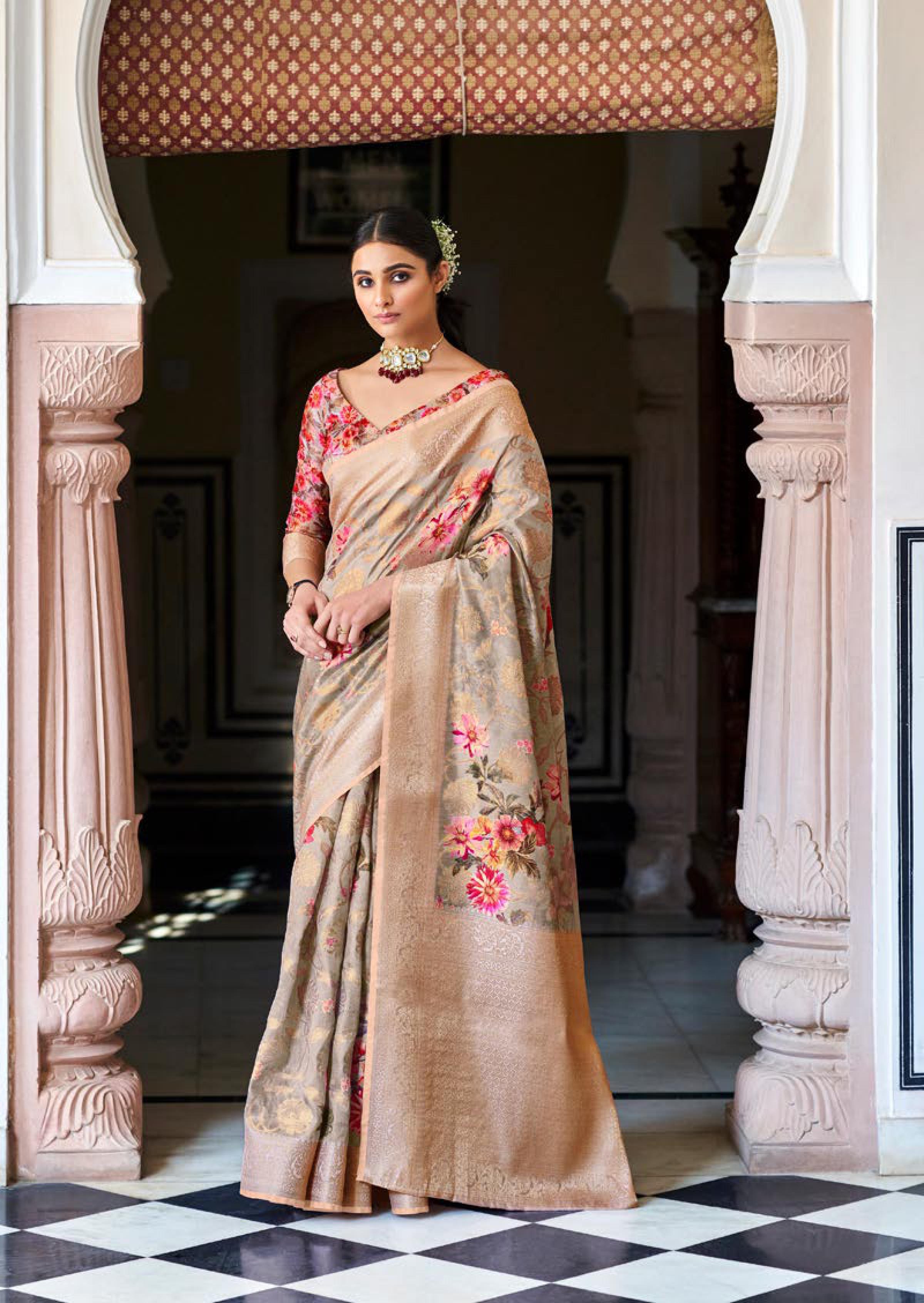 Shangrila Shimona Viscouse Digital Vol 2 Fancy Wedding Wear Saree  Catalog
