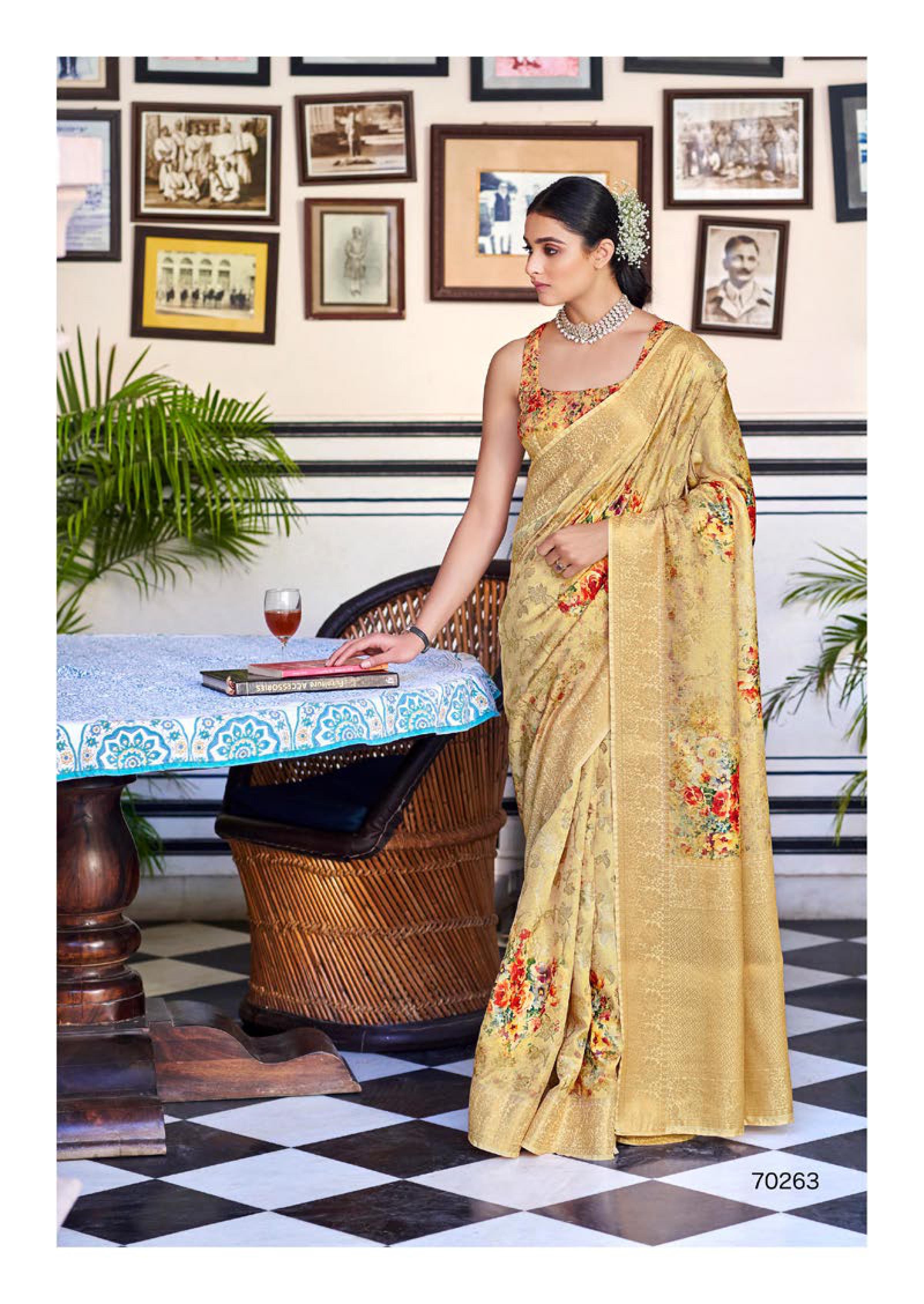 Shangrila Shimona Viscouse Digital Vol 2 Fancy Wedding Wear Saree  Catalog