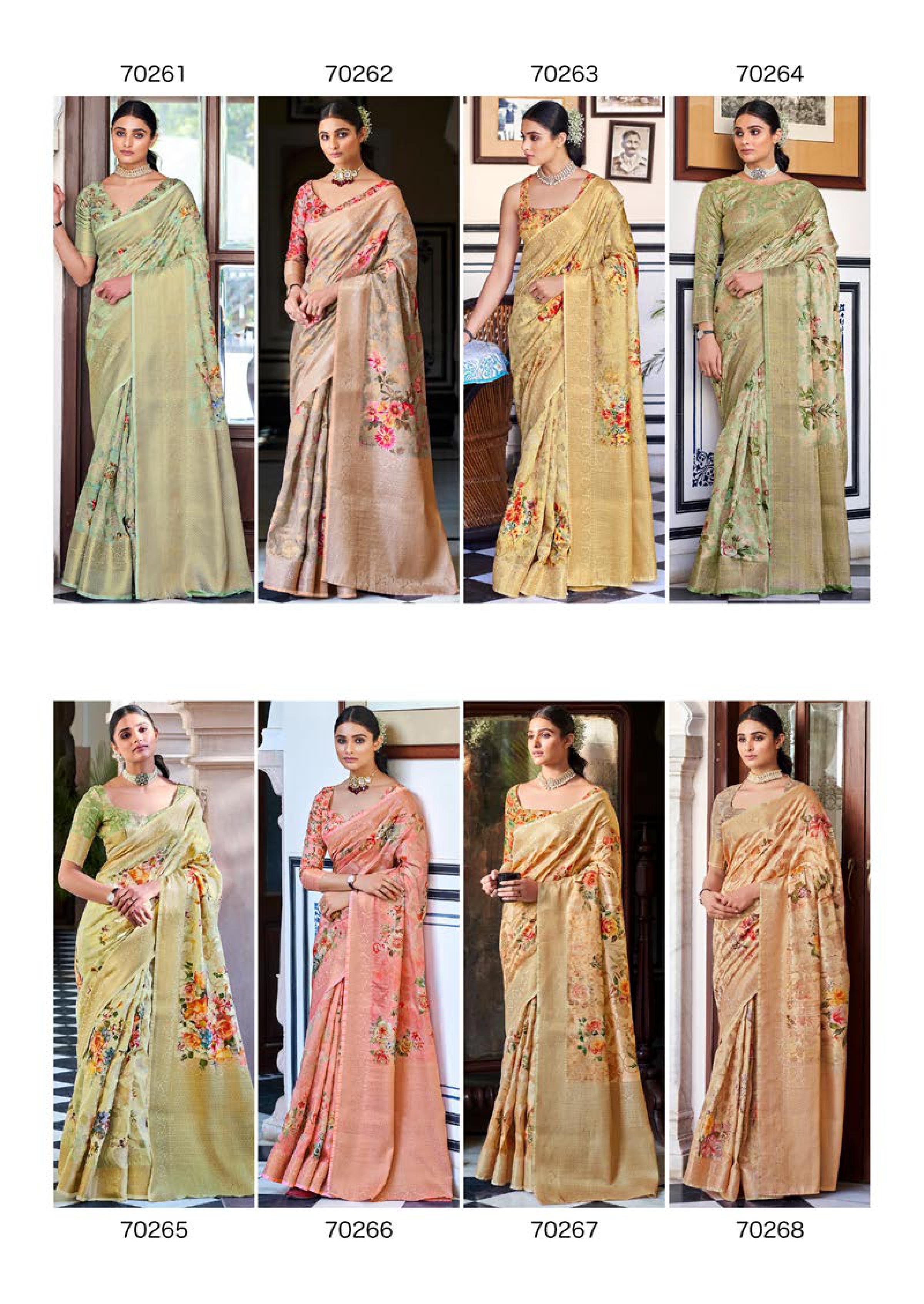 Shangrila Shimona Viscouse Digital Vol 2 Fancy Wedding Wear Saree  Catalog