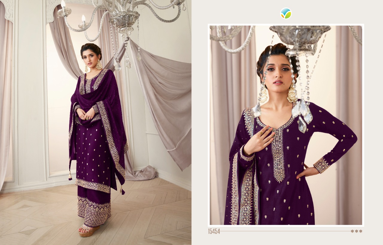 Vinay Kaseesh Shaheen Hit List Embroidery Salwar Kameez Catalog