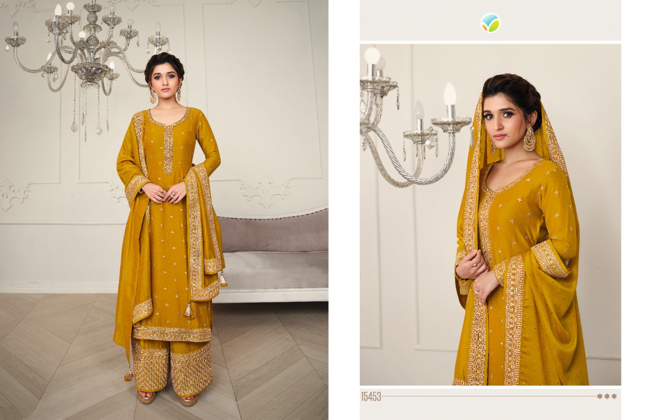 Vinay Kaseesh Shaheen Hit List Embroidery Salwar Kameez Catalog
