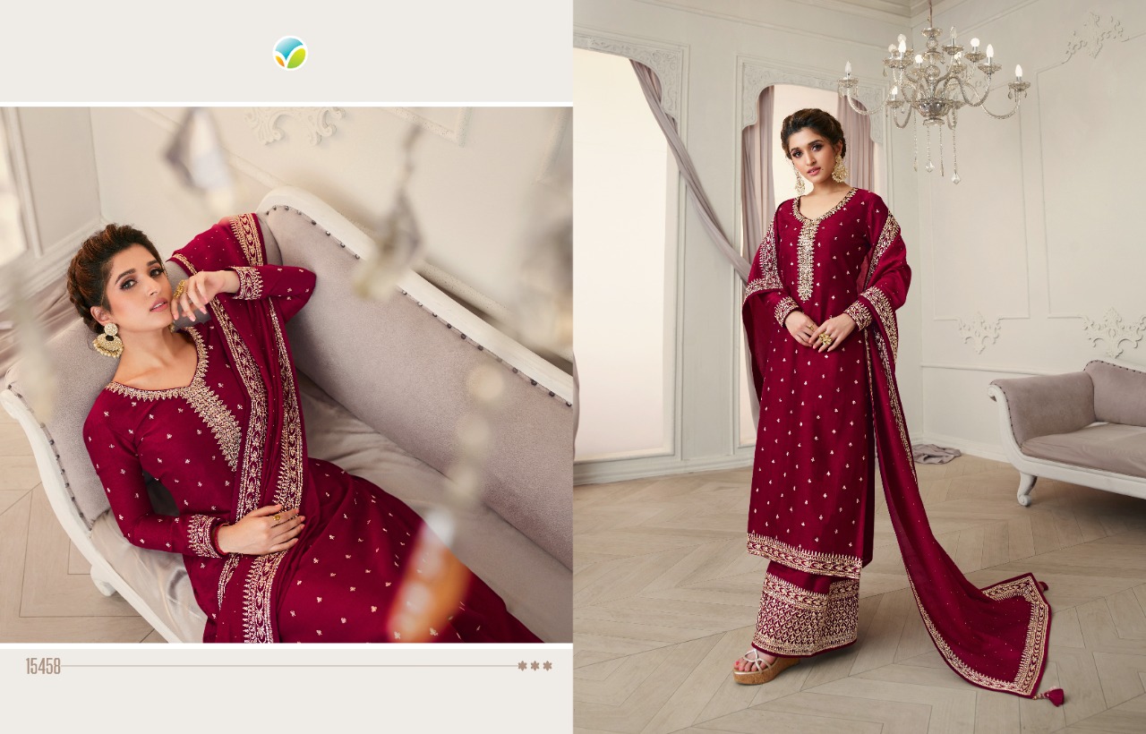 Vinay Kaseesh Shaheen Hit List Embroidery Salwar Kameez Catalog