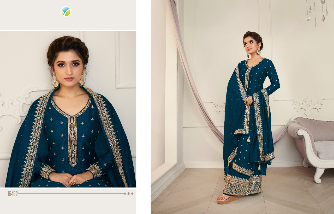 Vinay Kaseesh Shaheen Hit List Embroidery Salwar Kameez Catalog