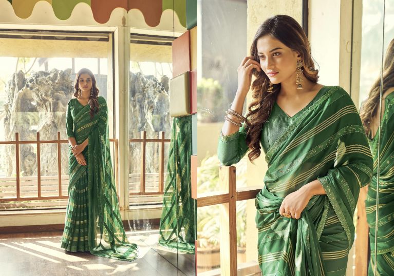 Ynf Aasras Casual Wear Viscos Lining Saree Catalog