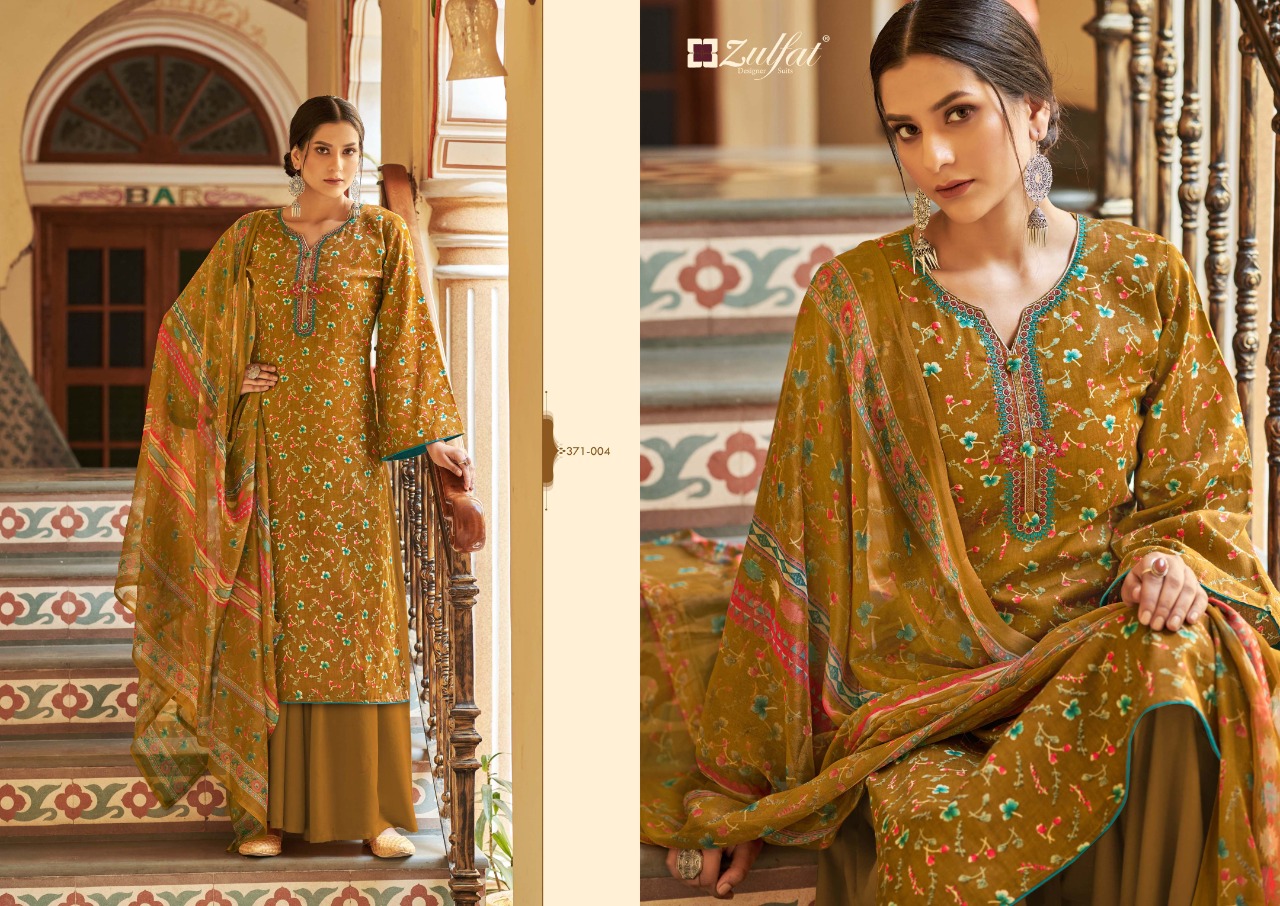Zulfat Natasha Pure Jam Cotton Dress Meterial For Daily Wear Catalog