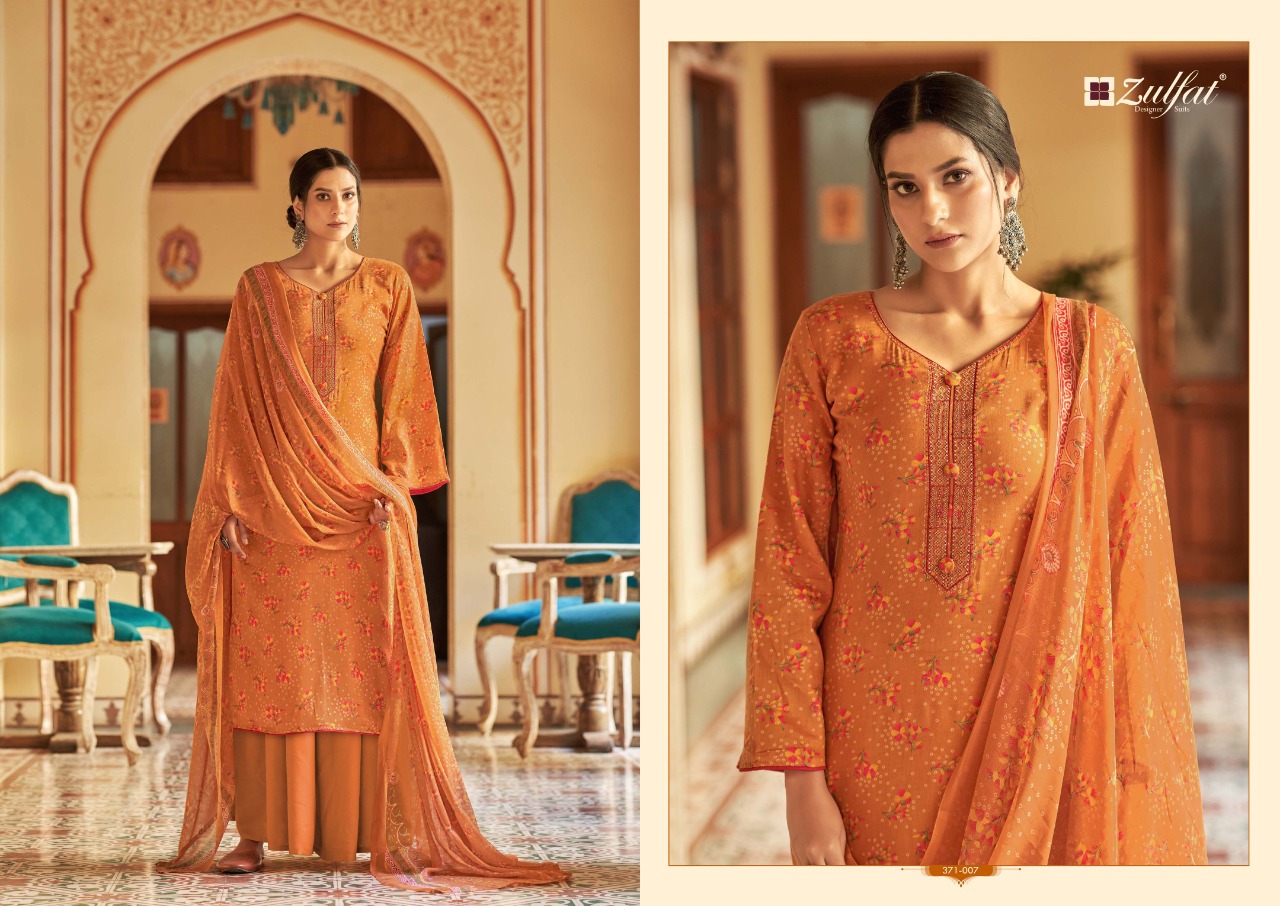 Zulfat Natasha Pure Jam Cotton Dress Meterial For Daily Wear Catalog