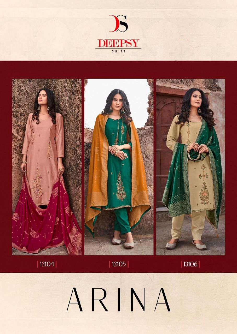Deepsy Arina Festive Wear Embroidery Pakistani Salwar Suits Catalog