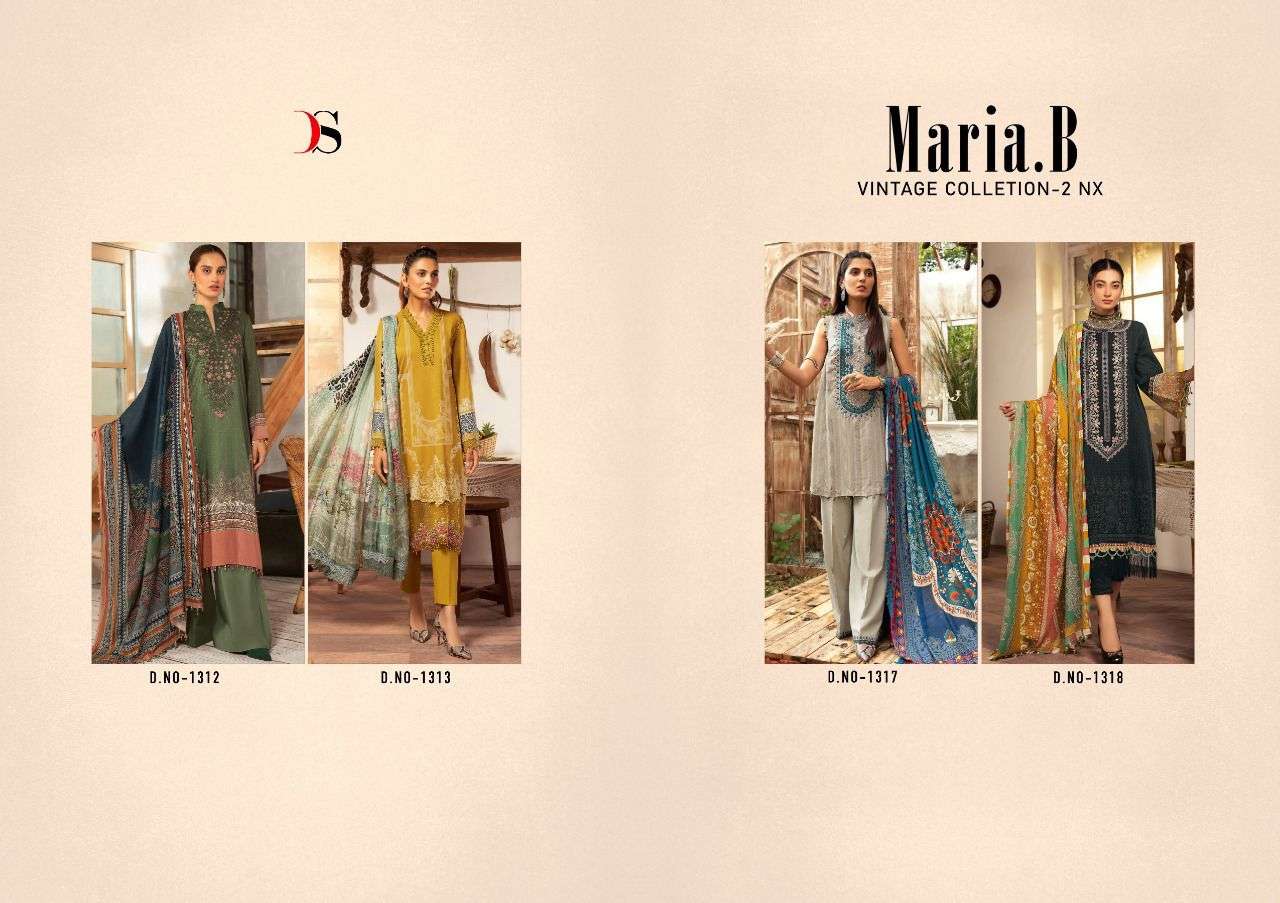 Deepsy Maria B Vintage Collection VOL  2 Nx Pakistani Salwar Suits catalog 