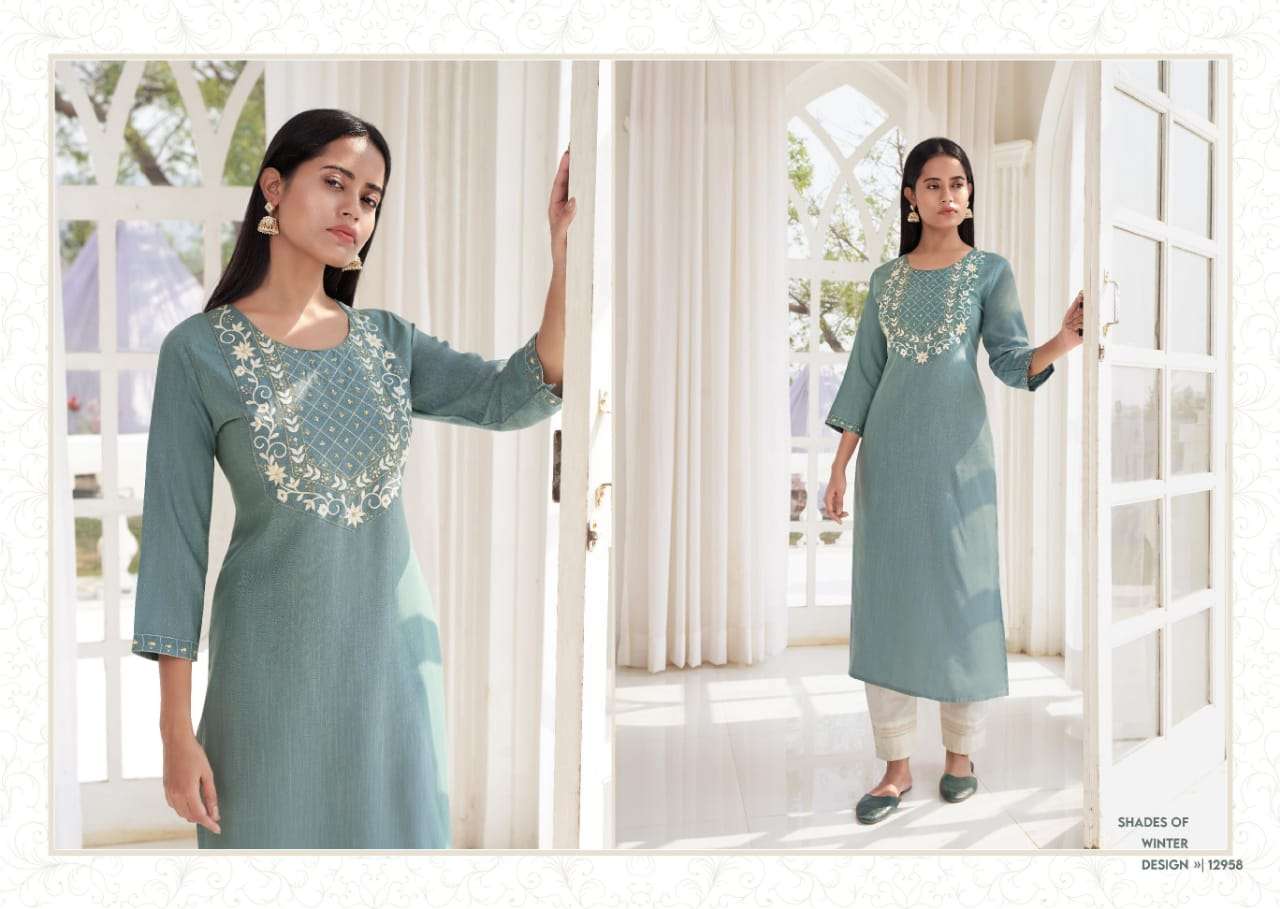 Kalaroop Seagull Designer  Kurti catalog  