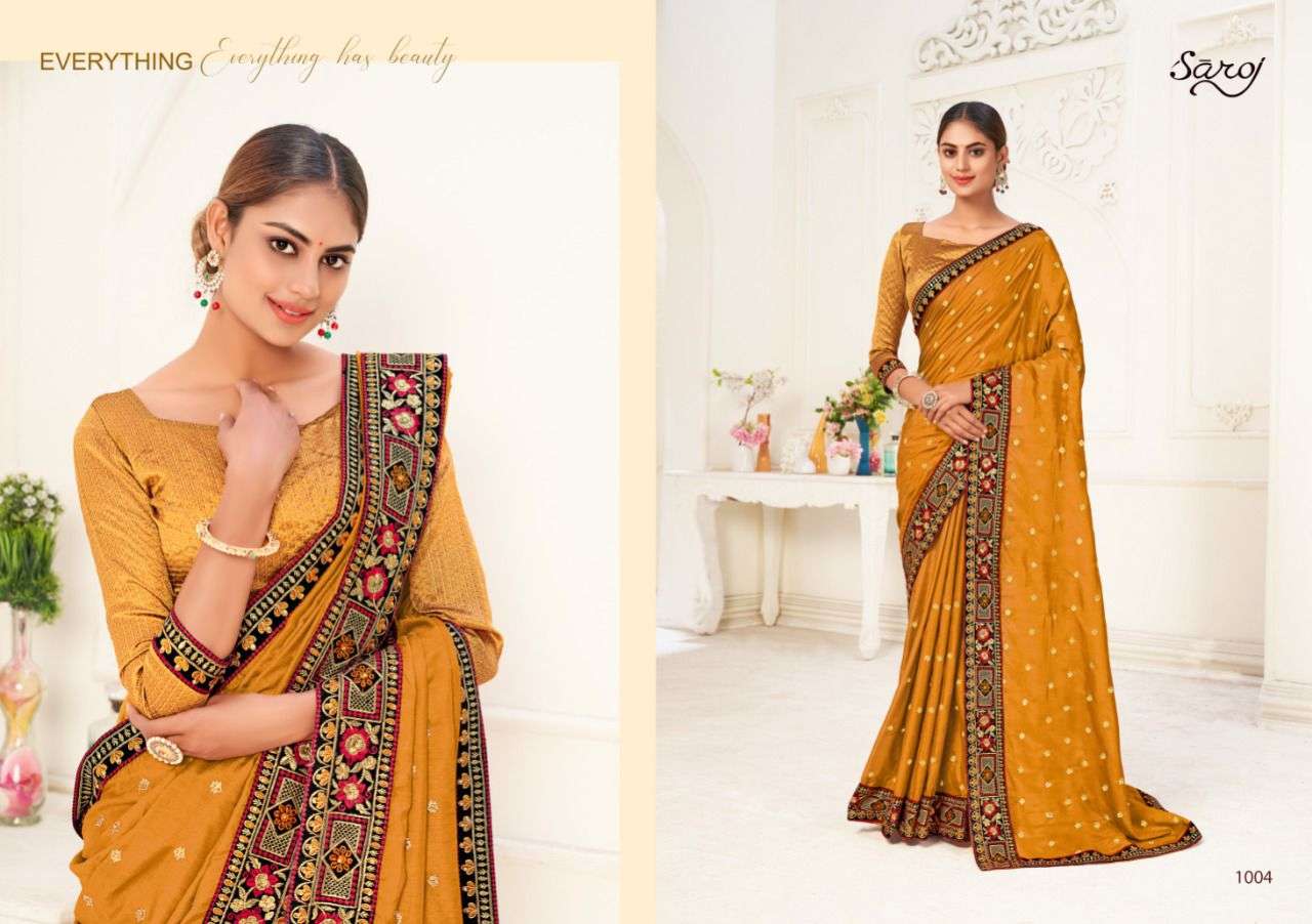 Saroj Tamanna Festive Wear Khumari Silk Sarees Catalog