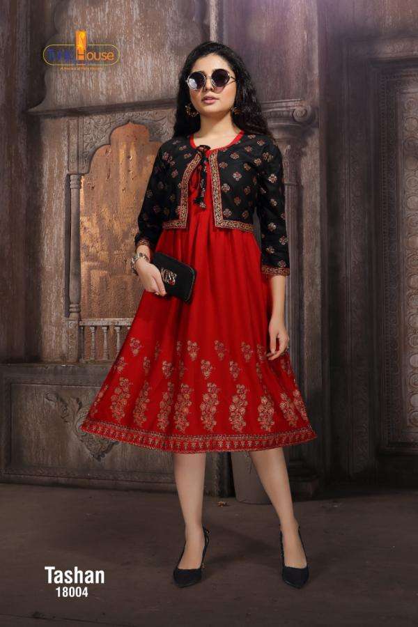 Tunic House Tashan  Fancy Kurti With Jacket catalog 