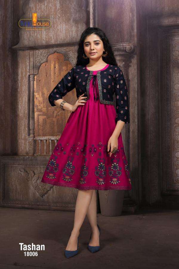 Ladies Cotton Jacket Kurti at Rs 350/piece | Jaipur | ID: 23276817062