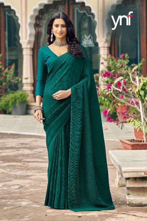Ynf Pleated Silk Fancy  Saree  catalog