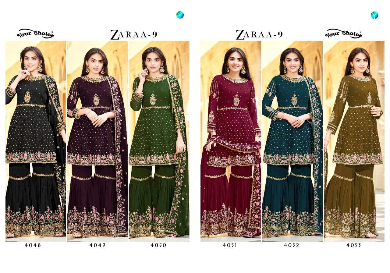 Your Choice Zaraa vol 9  Salwar Kameez catalog