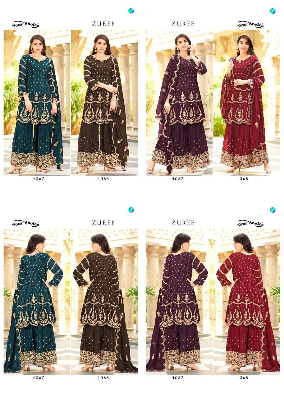 Your Choice Zuree Designer Pakistani Salwar Suits Catalog