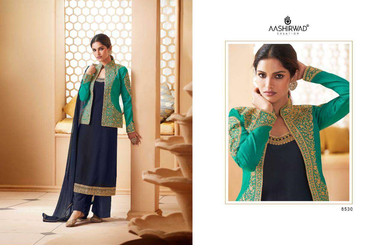 Aashirwad Aashi 8530 Catalog Designer Pakistani Salwar Suits