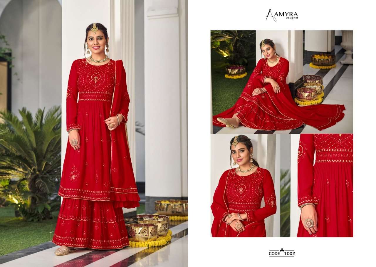 Amyra Vintage  catalog Heavy Desginer Georget Salwar Suit catalog