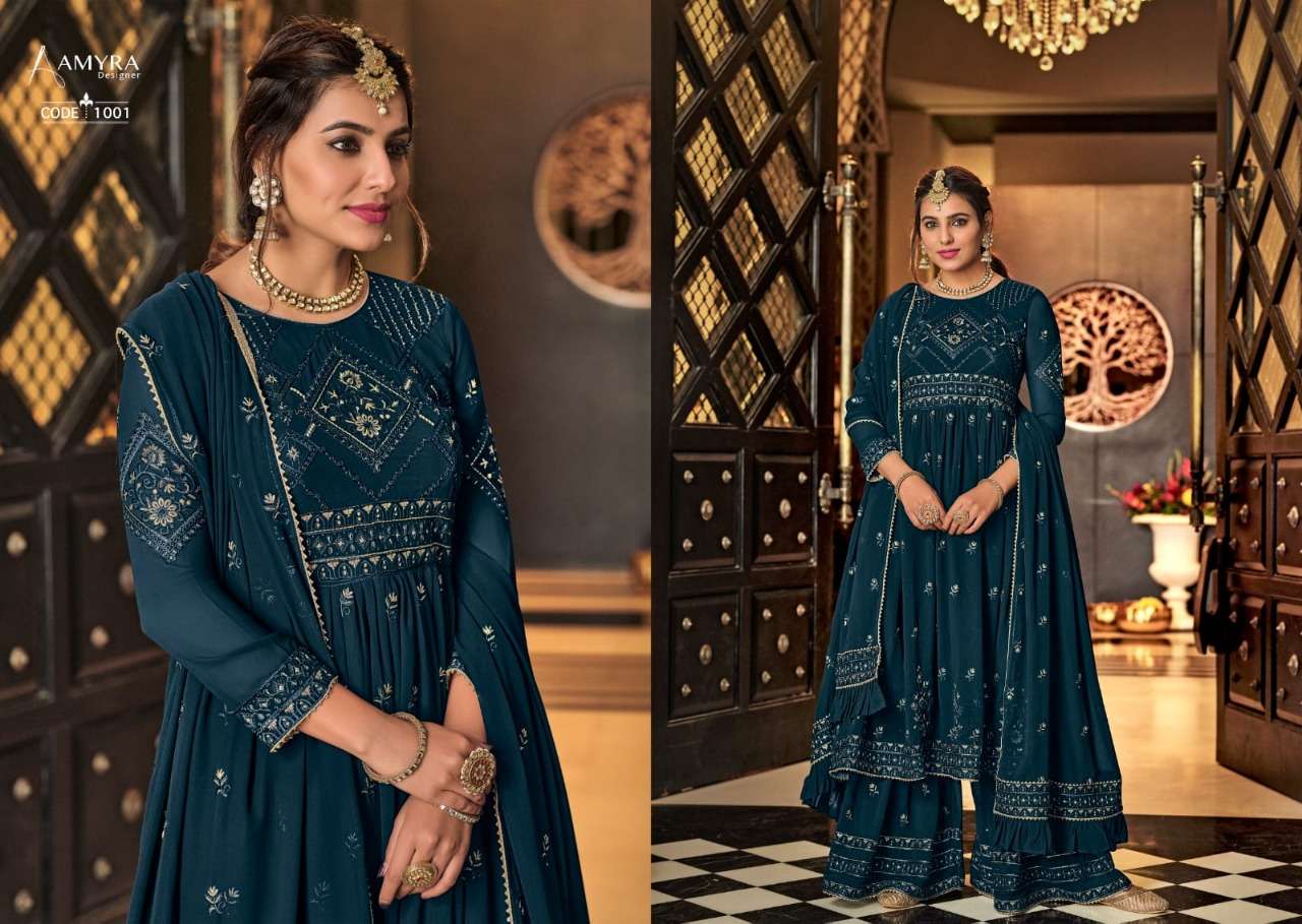 Amyra Vintage  catalog Heavy Desginer Georget Salwar Suit catalog