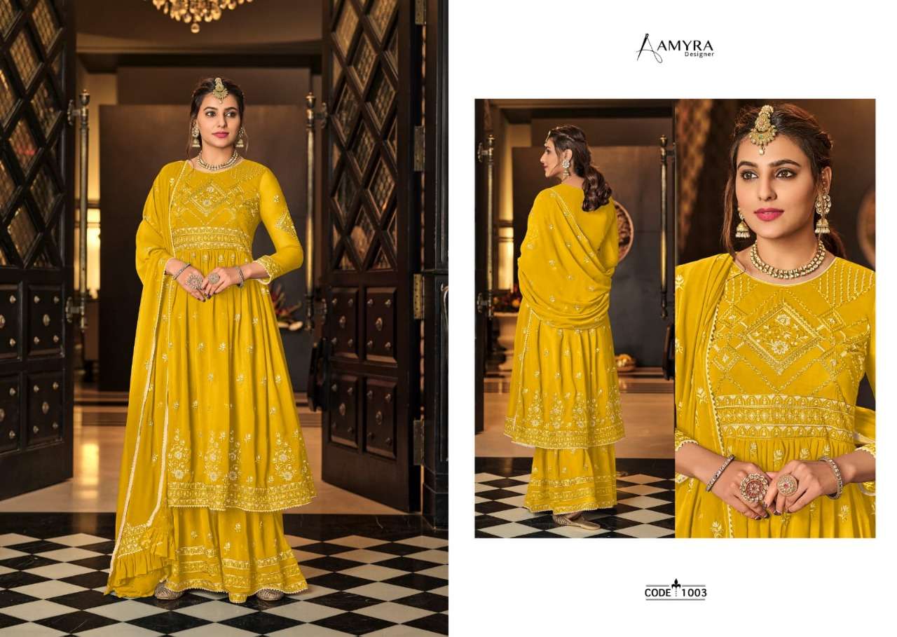 Amyra Vintage  catalog Heavy Desginer Georget Salwar Suit catalog