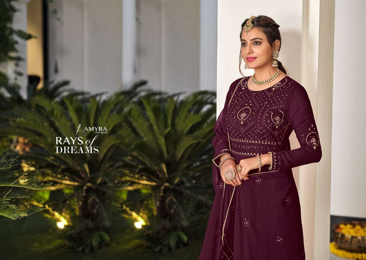 Amyra Vintage  catalog Heavy Desginer Georget Salwar Suit catalog