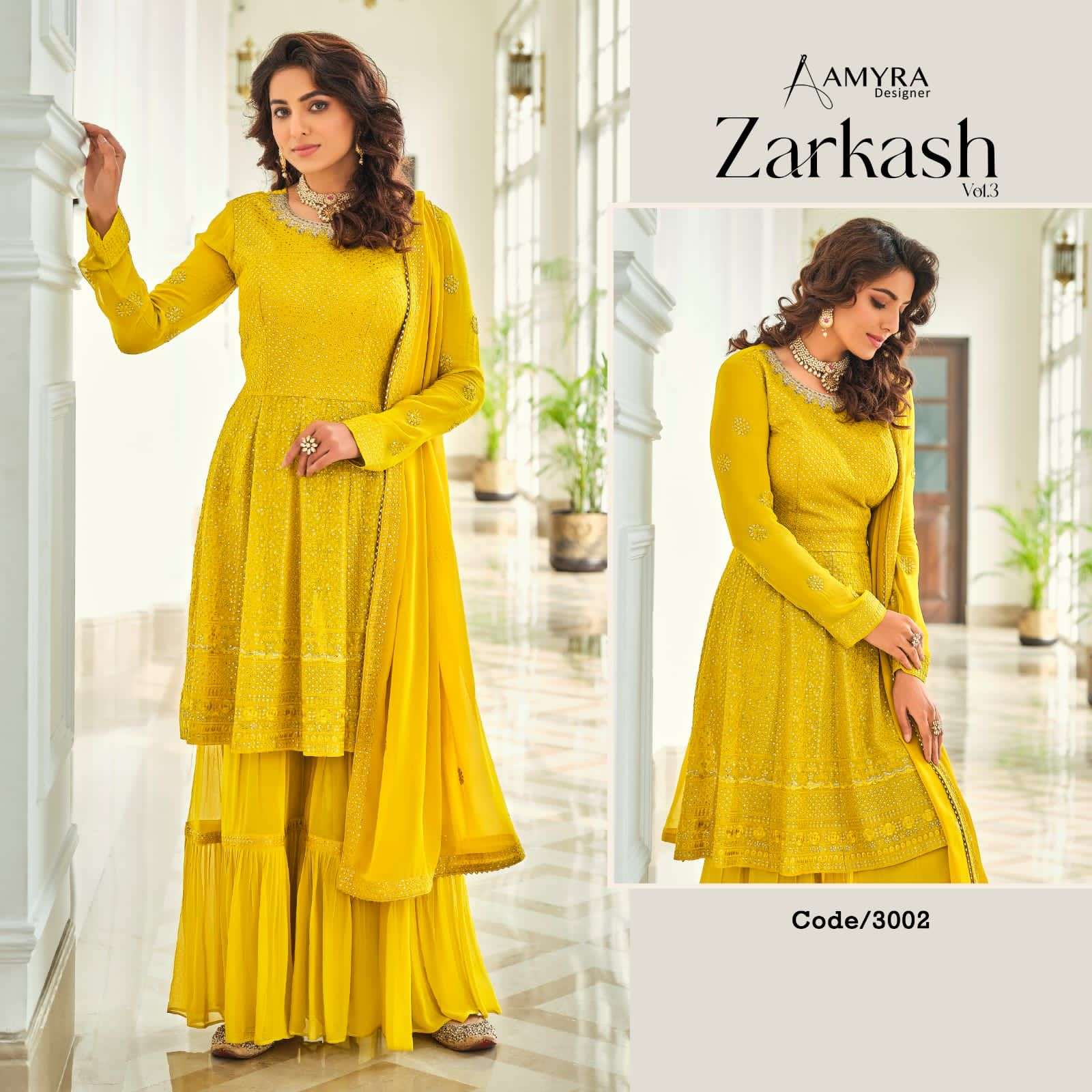 Amyra Zarkash vol 3 catalog Exclusive Designer Salwar suits 