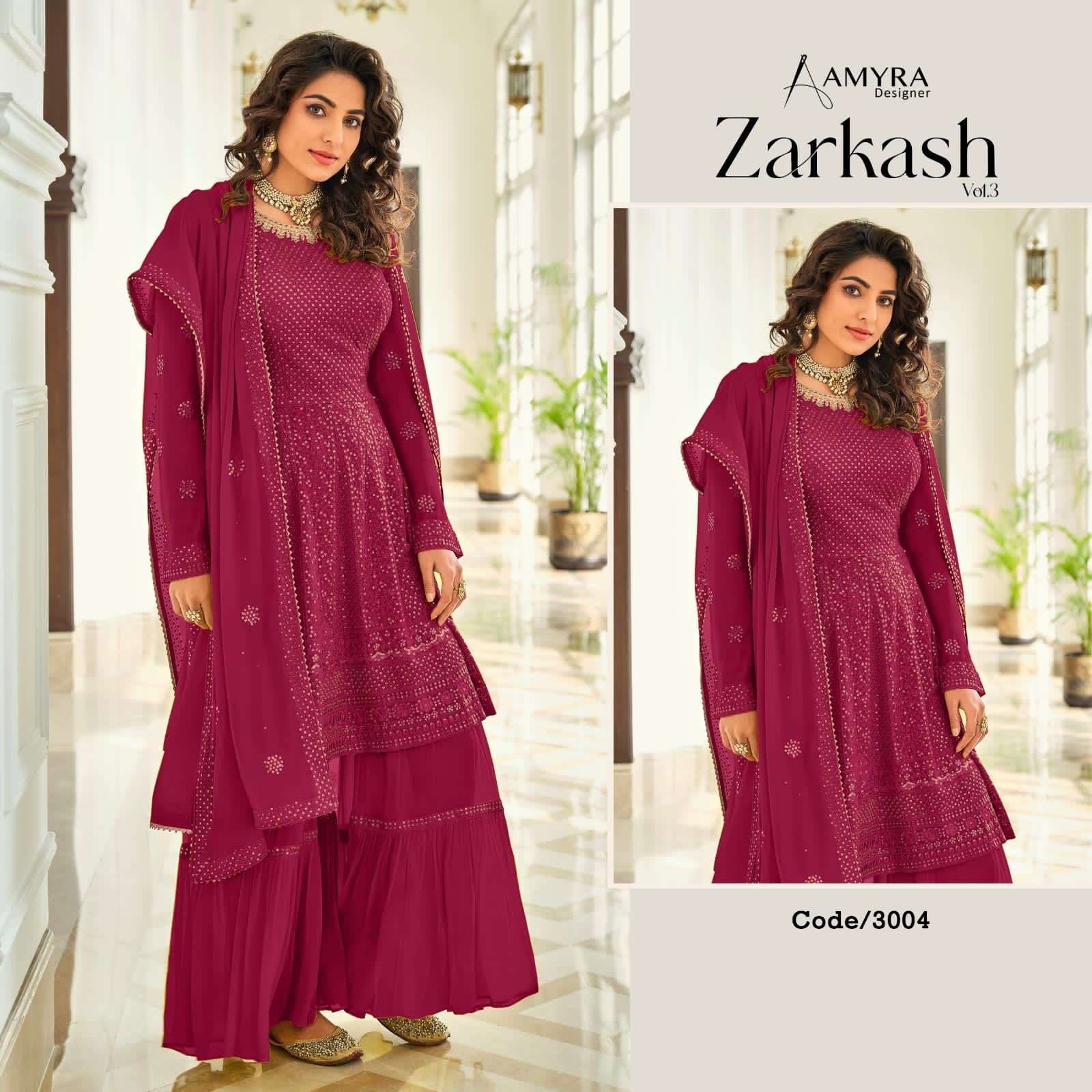 Amyra Zarkash vol 3 catalog Exclusive Designer Salwar suits 
