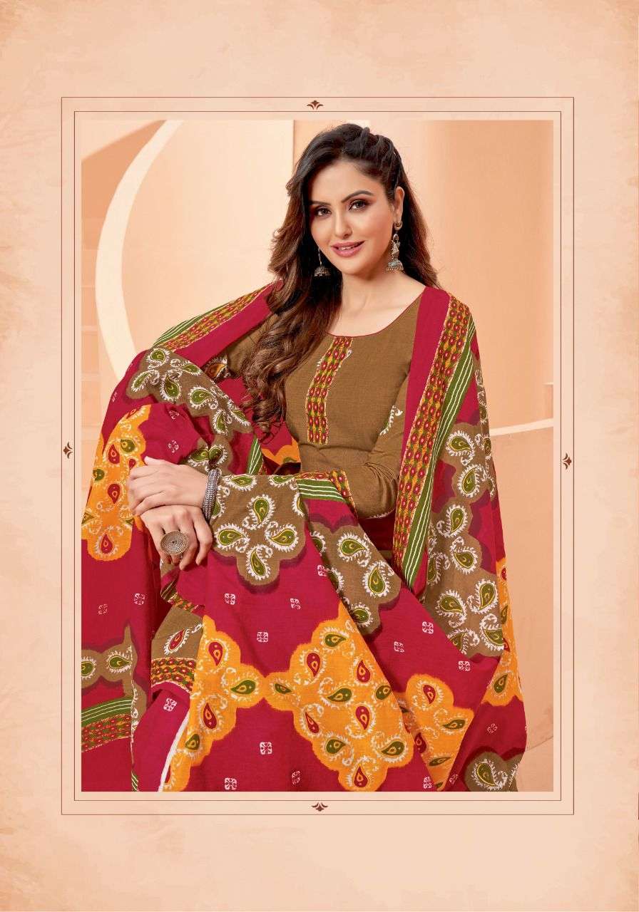 Balaji Battik Prime  vol 2 catalog Regular Wear Cotton Dress Material