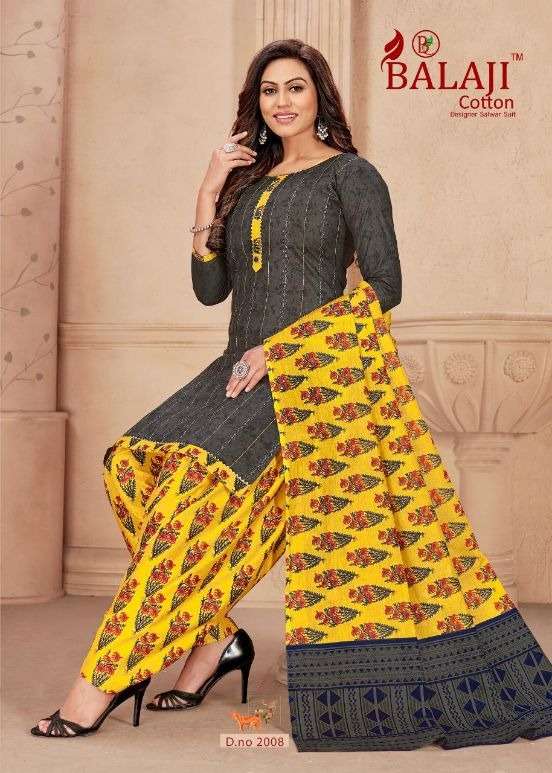 Balaji Niharika Catalog Casual Wear Cotton Printed Dress Materials