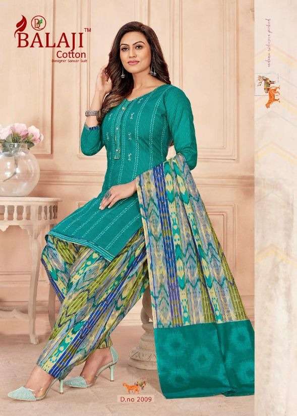 Balaji Niharika Catalog Casual Wear Cotton Printed Dress Materials