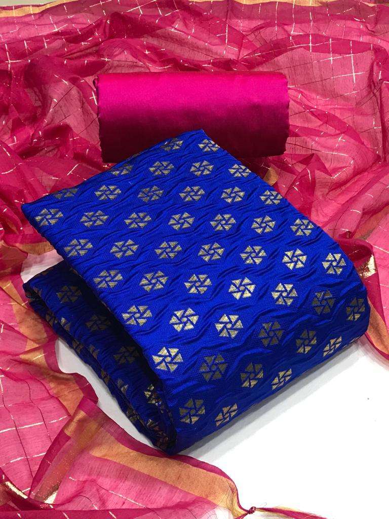 Banarasi Silk Vol 56 Catalog Silk Dress Materials