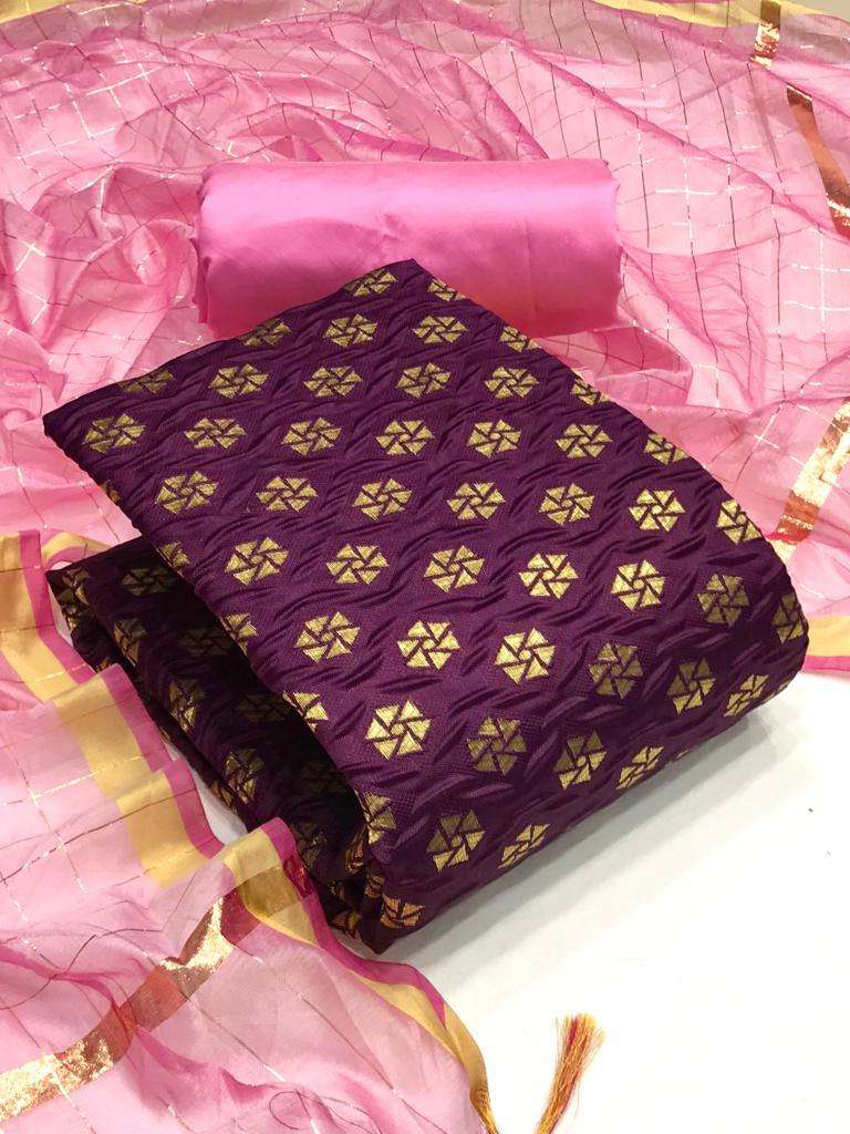 Banarasi Silk Vol 56 Catalog Silk Dress Materials