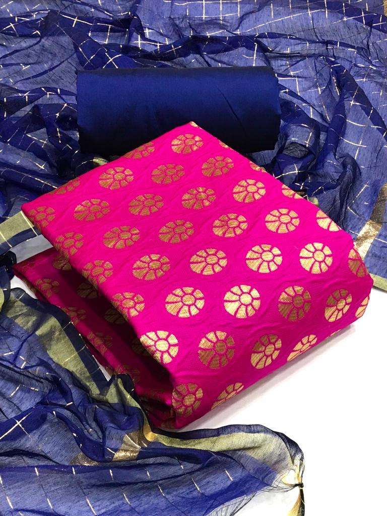 Banarasi Silk Vol 56 Catalog Silk Dress Materials