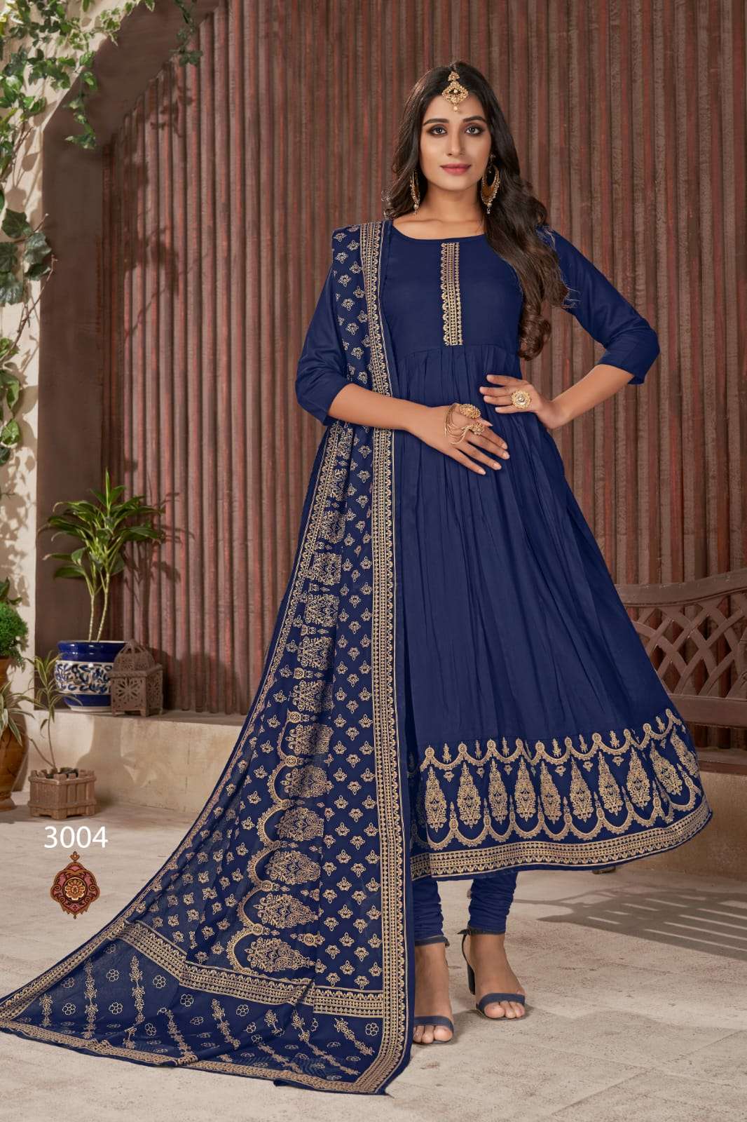 Banwery Pankh Vol 3 Catalog Exclusive Wear Anarkali Top With Dupatta