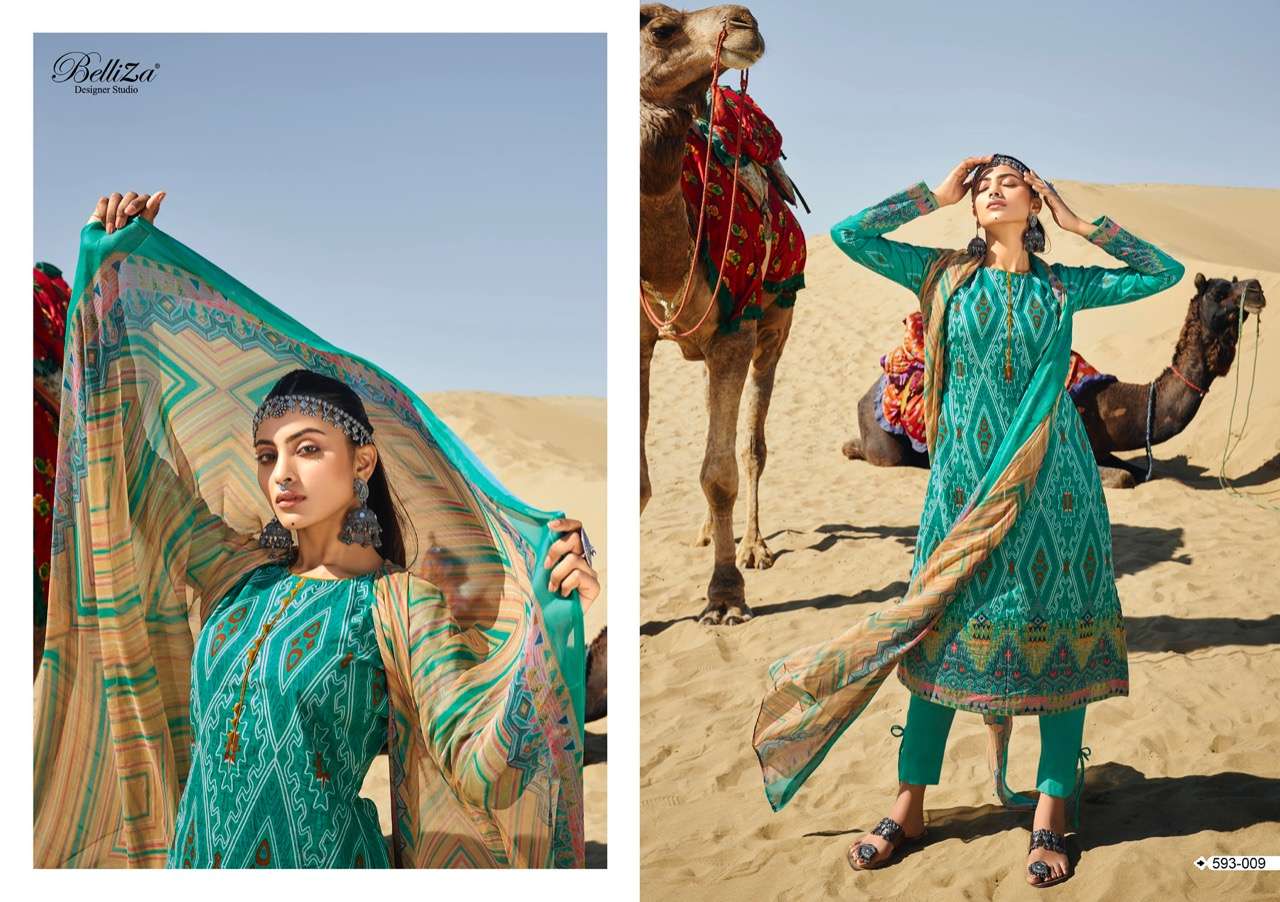 Belliza Vedik catalog Pure Cotton Dress Meterials
