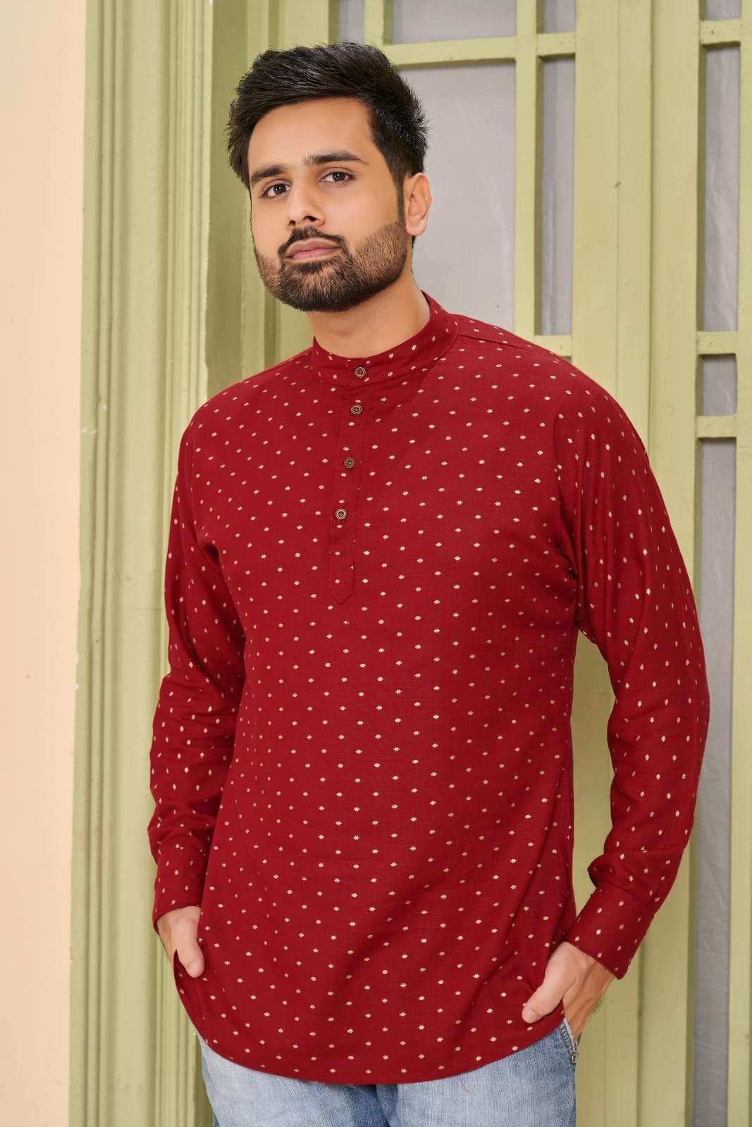  Cherry  catalog Fancy Rayon Couple Short Top Collection