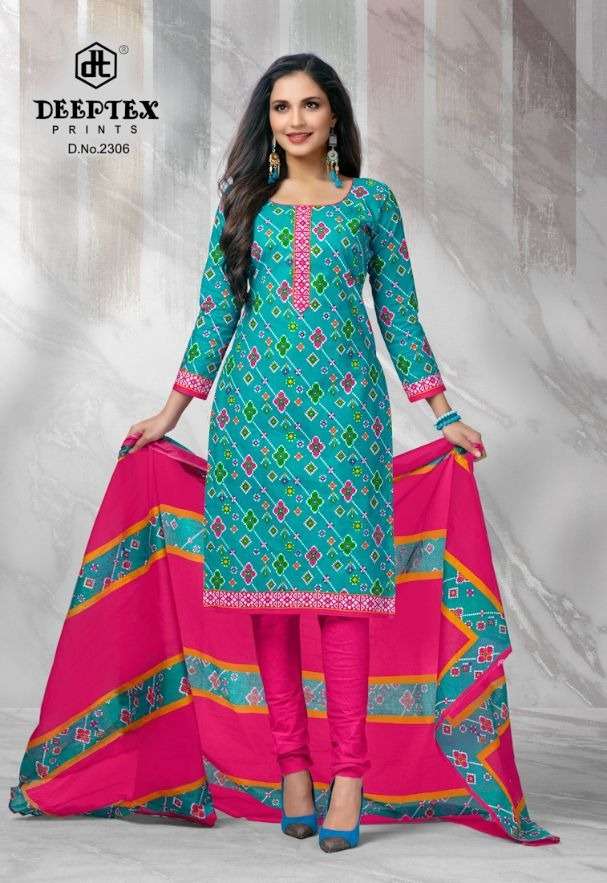Deeptex Chief Guest Vol 23 Catalog Regular Wear Cotton Printed Women Dress Materials 