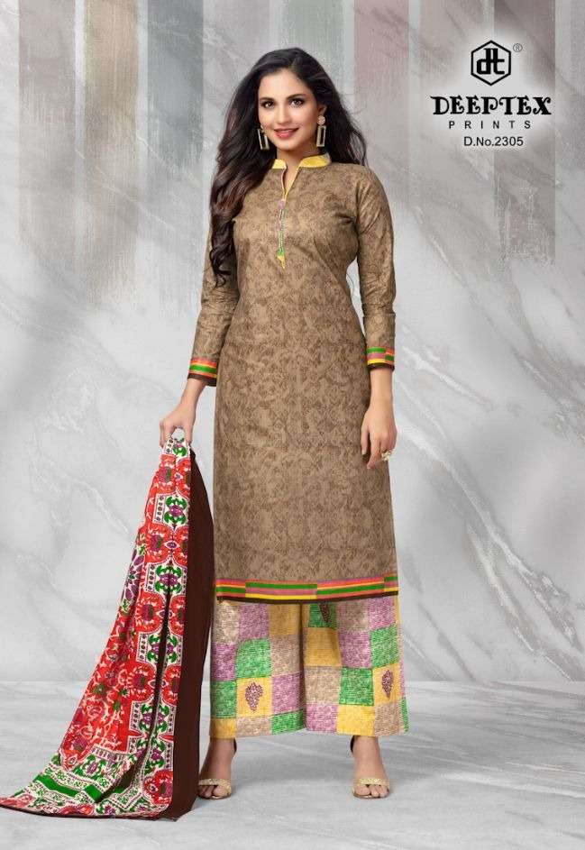Deeptex Chief Guest Vol 23 Catalog Regular Wear Cotton Printed Women Dress Materials 