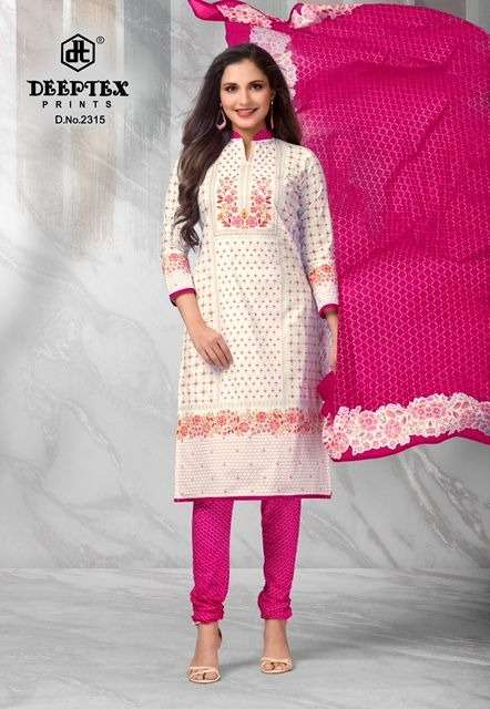 Deeptex Chief Guest Vol 23 Catalog Regular Wear Cotton Printed Women Dress Materials 