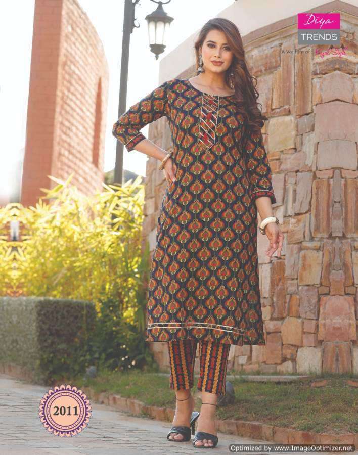 Diya Trends Cotton Candy vol 2 catalog Fancy Cotton Printed Kurti With Bottom 