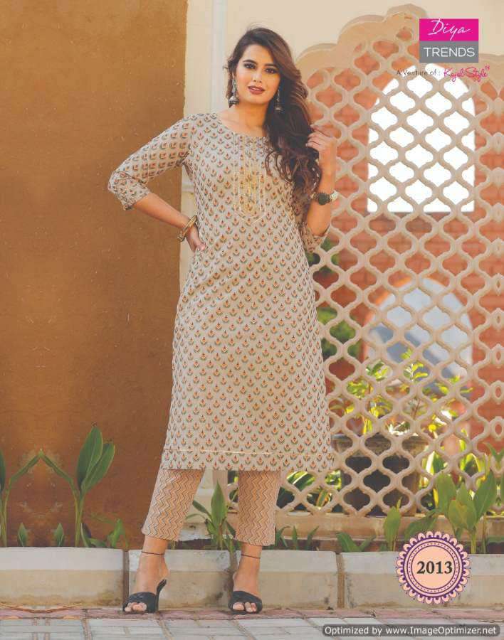 Diya Trends Cotton Candy vol 2 catalog Fancy Cotton Printed Kurti With Bottom 