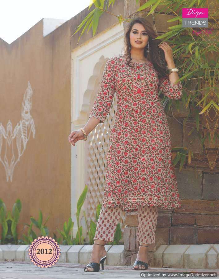 Diya Trends Cotton Candy vol 2 catalog Fancy Cotton Printed Kurti With Bottom 