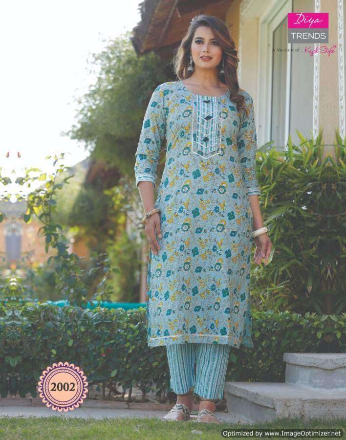 Diya Trends Cotton Candy vol 2 catalog Fancy Cotton Printed Kurti With Bottom 