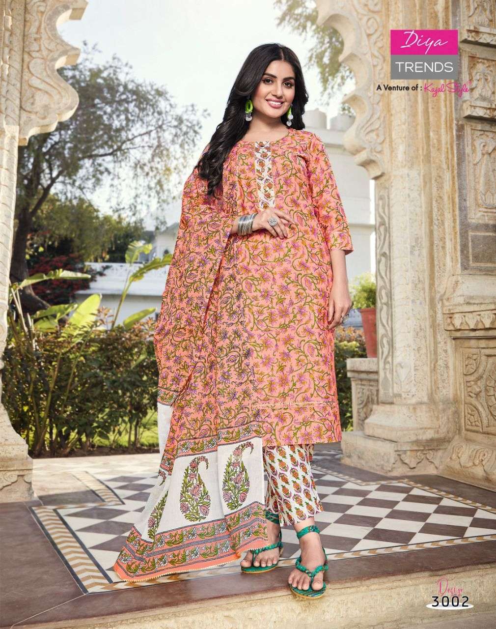 DiyaTrends  Odhani  vol 3 catalog Kurtis With Pant  with Dupatta 
