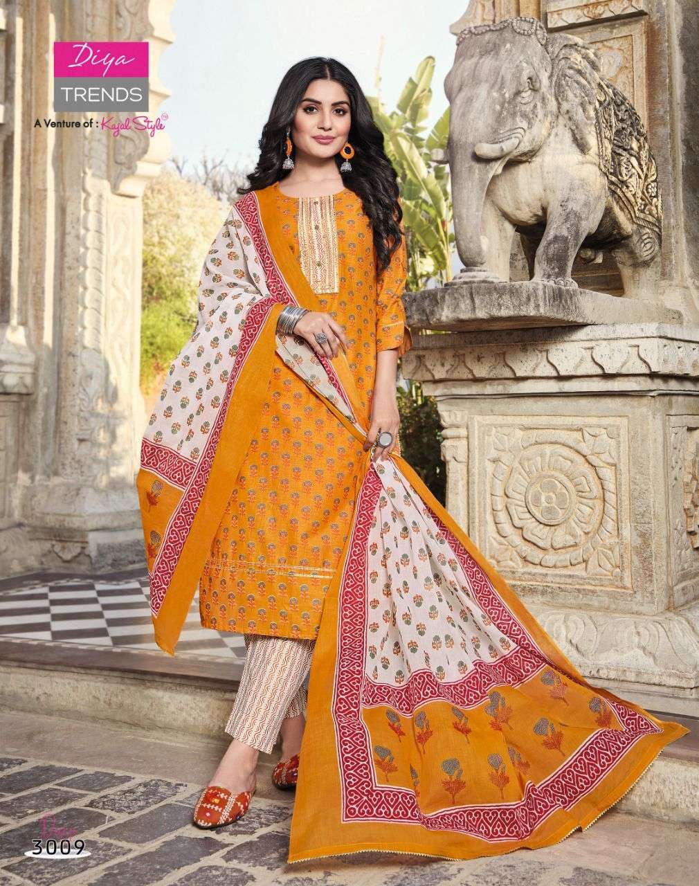 DiyaTrends  Odhani  vol 3 catalog Kurtis With Pant  with Dupatta 