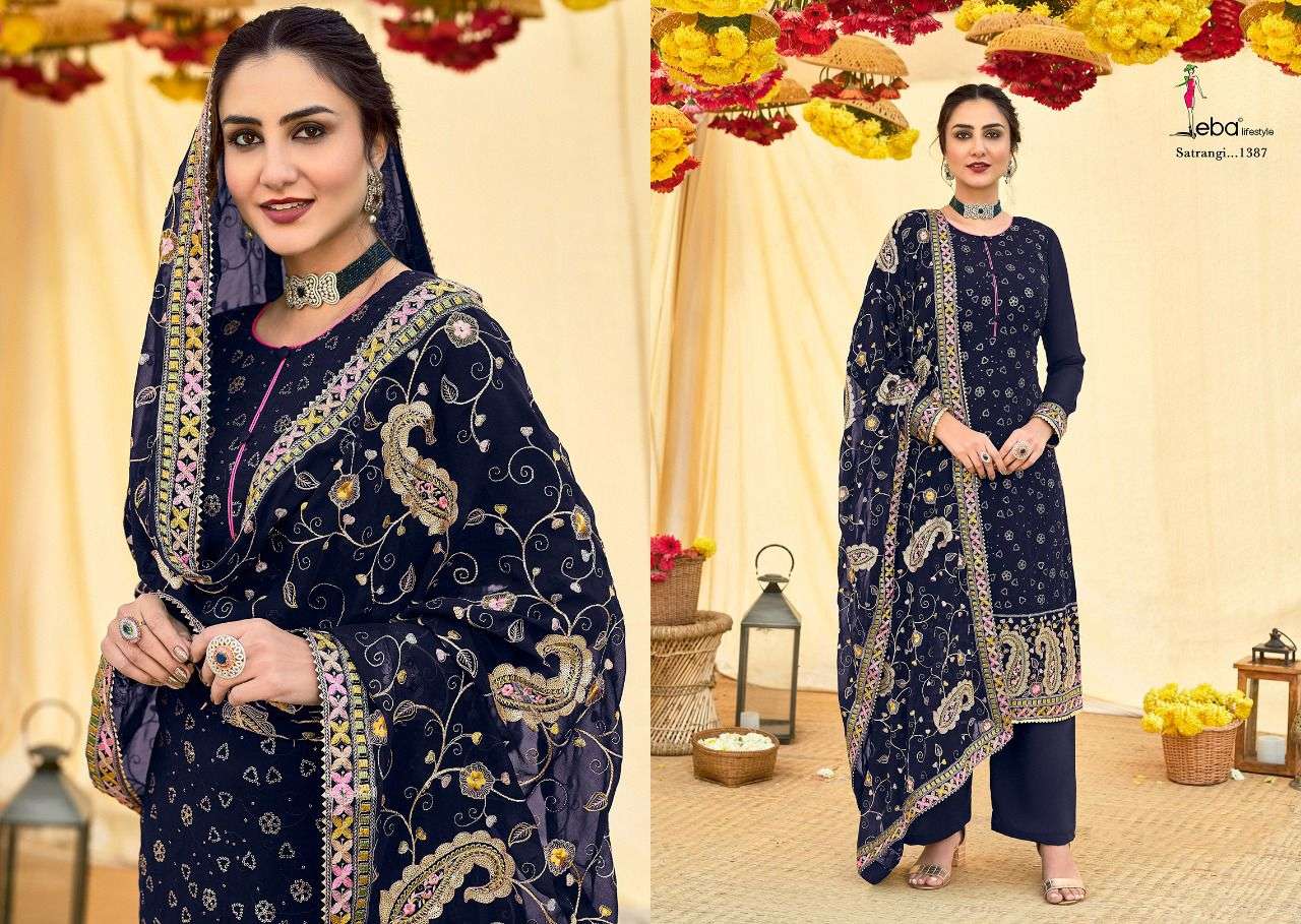 Eba Satrangi Vol 2 Catalog Heavy Exclusive Wear Salwar Suits