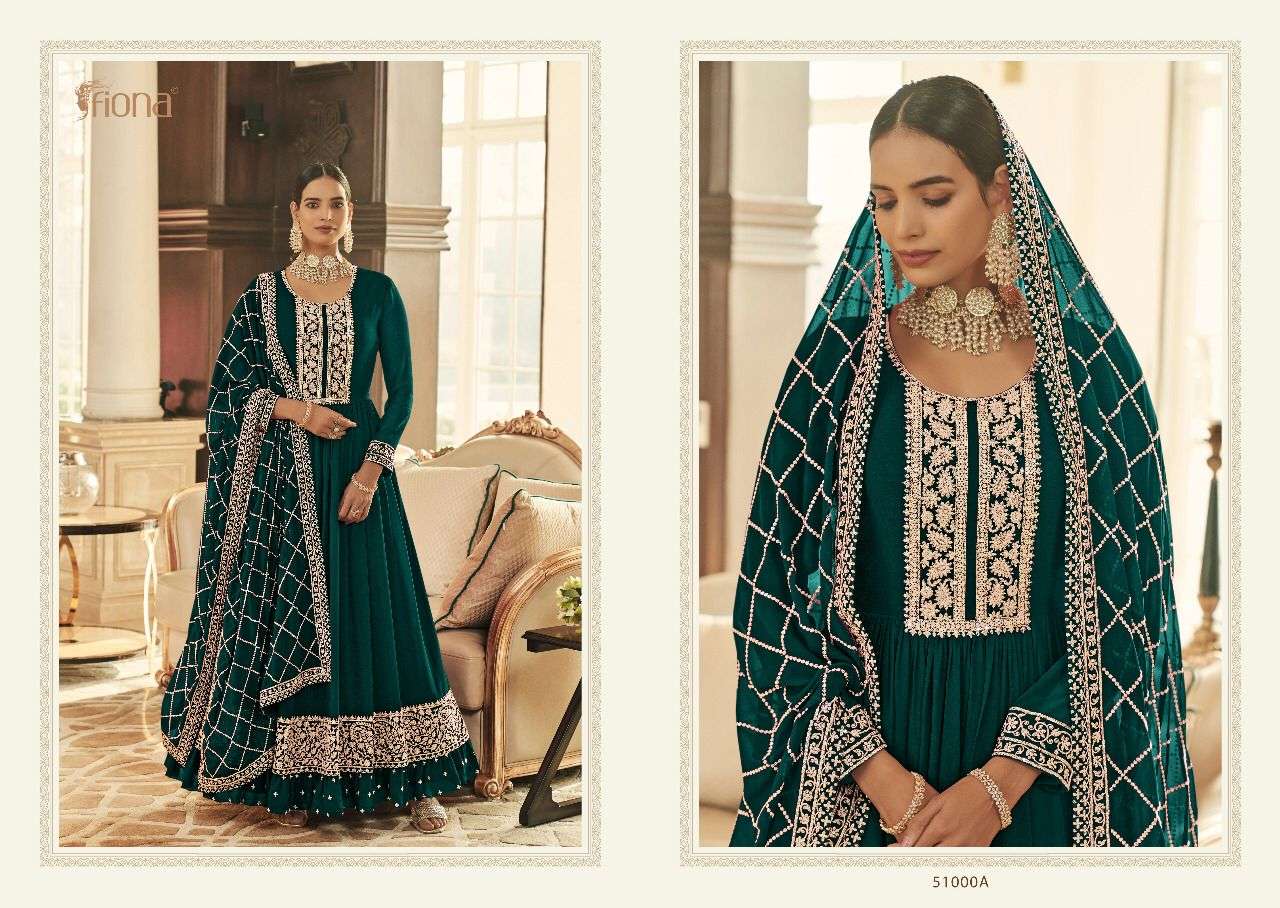 Fiona Sachi Catalog Heavy Exclusive Wear Georgette Anarkali Suits 